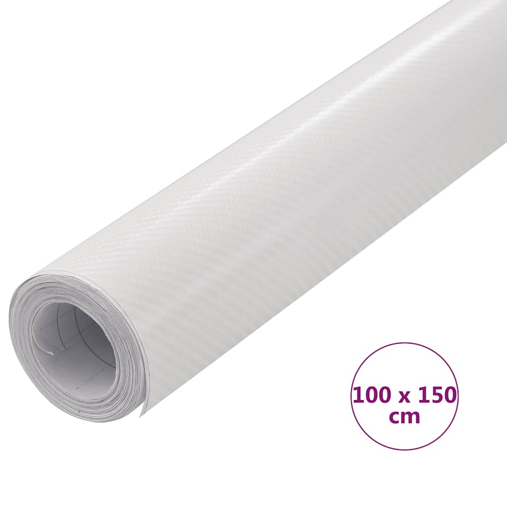 Auton Päällystekalvo 4D Valkoinen 100X150 Cm