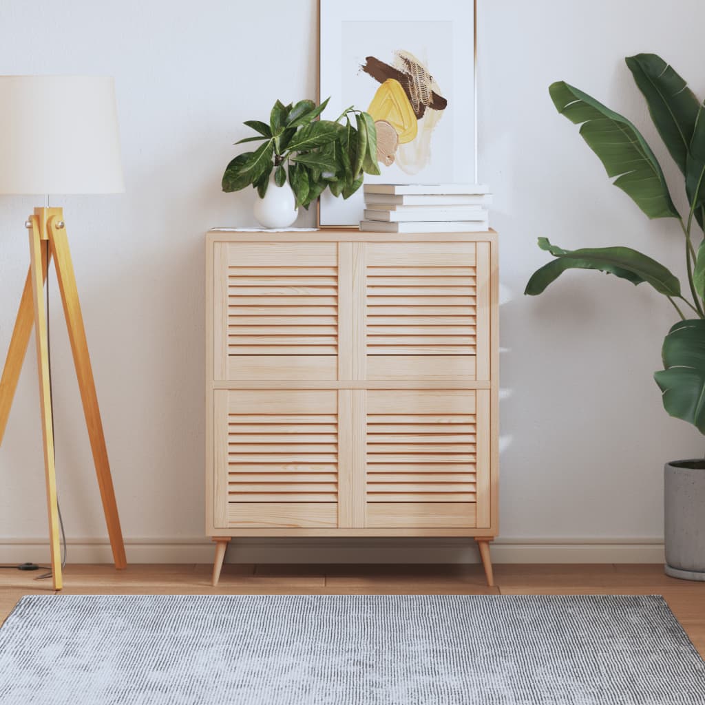 Kaapin Ovet Säleikkömuotoilu 4 Kpl 39,5X39,4 Cm Täysi Mänty
