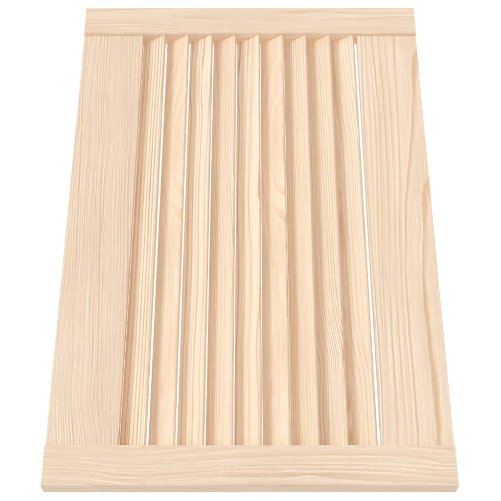 Kaapin Ovet Säleikkömuotoilu 2 Kpl 39,5X59,4 Cm Täysi Mänty