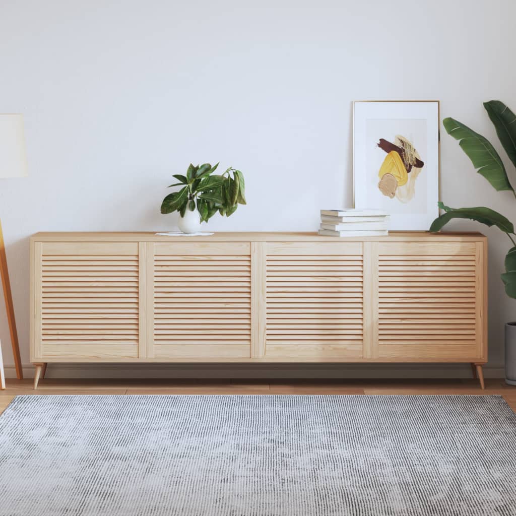 Kaapin Ovet Säleikkömuotoilu 4 Kpl 61,5X59,4 Cm Täysi Mänty