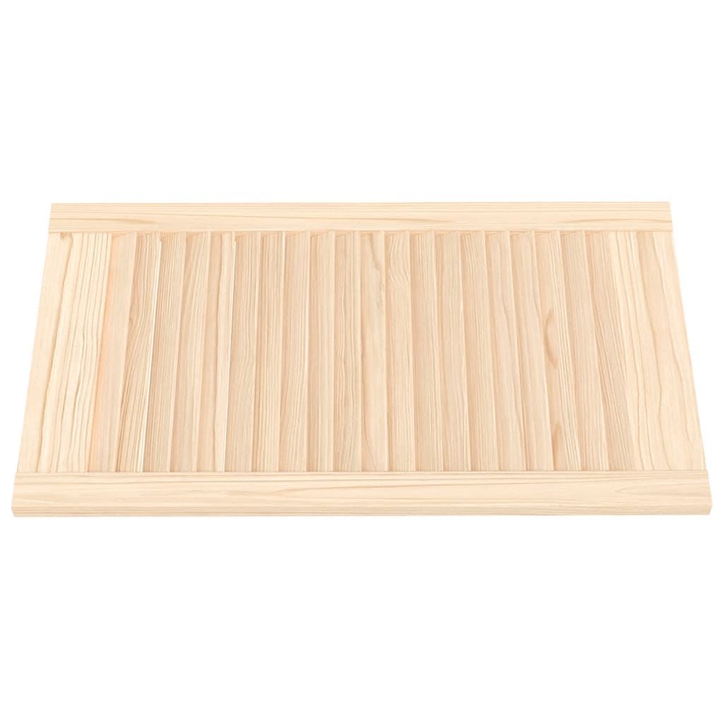 Kaapin Ovet Säleikkömuotoilu 2 Kpl 69X39,4 Cm Täysi Mänty