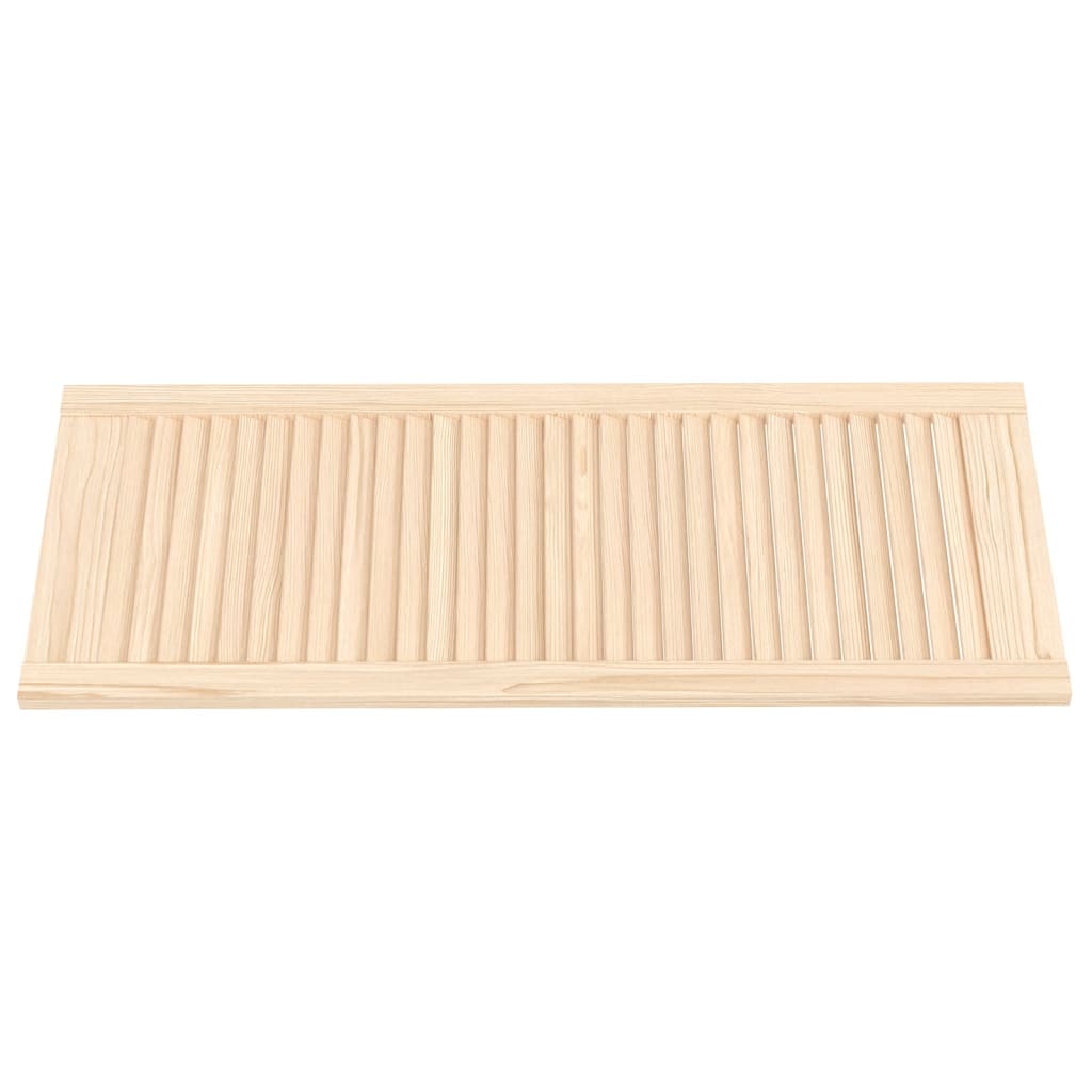 Kaapin Ovet Säleikkömuotoilu 4 Kpl 99,3X39,4 Cm Täysi Mänty