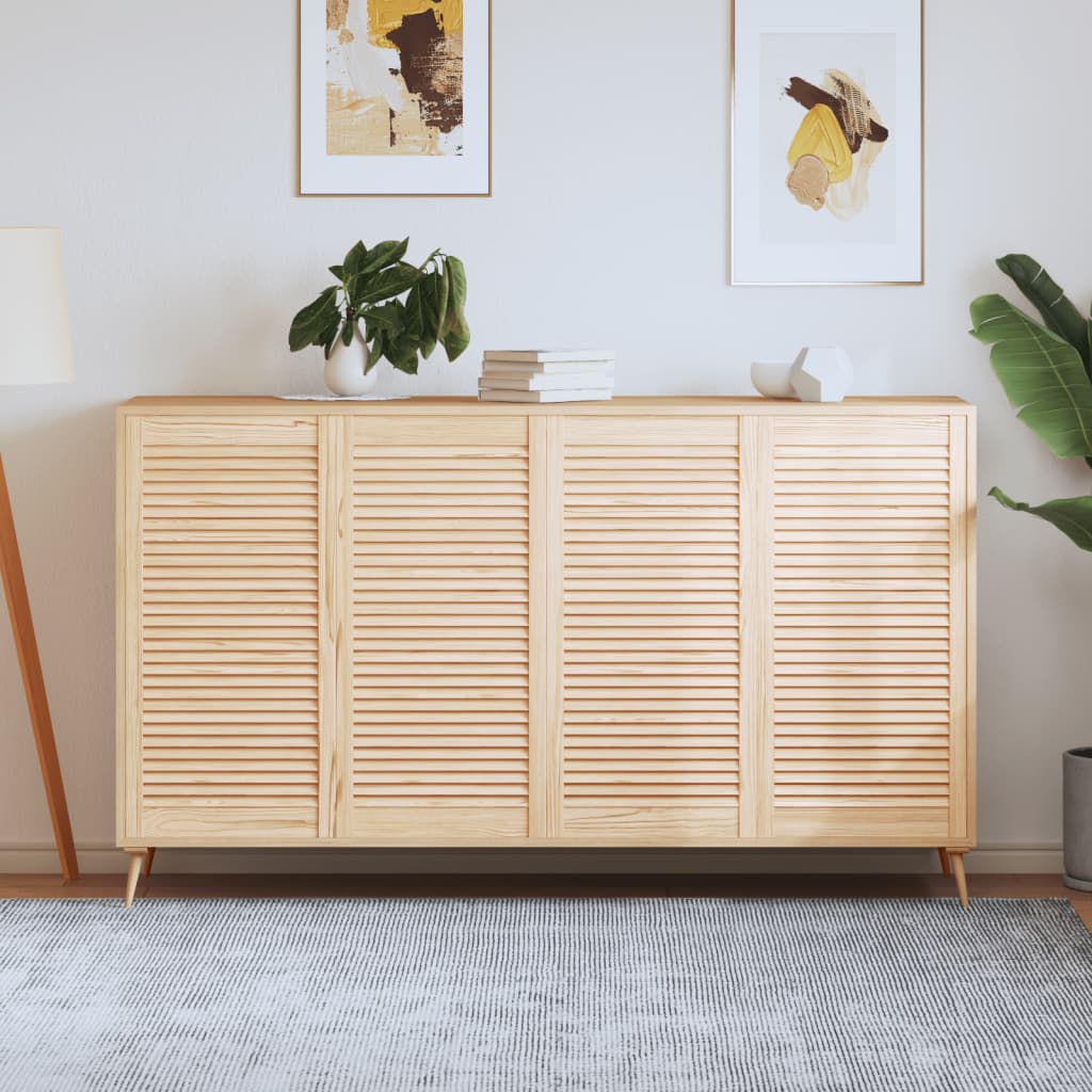 Kaapin Ovet Säleikkömuotoilu 4 Kpl 99,3X49,4 Cm Täysi Mänty
