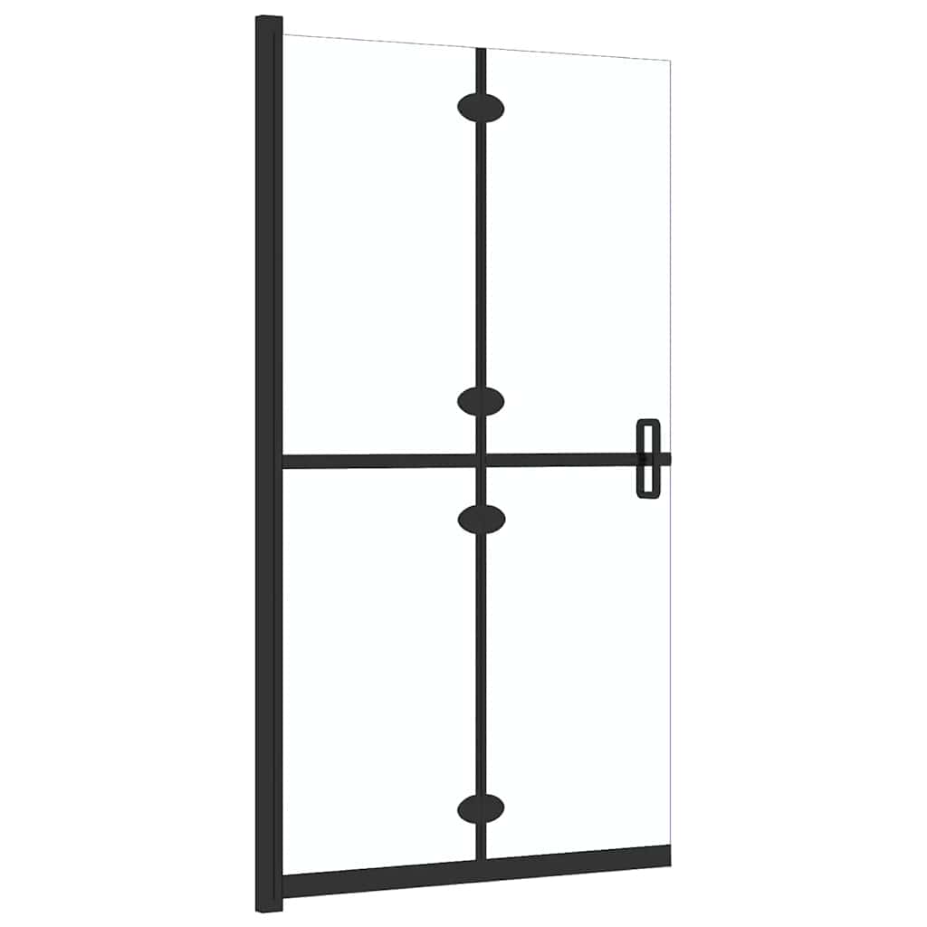 Walk-In Suihkuseinä Kokoontaittuva Kirkas Esg-Lasi 100X190 Cm