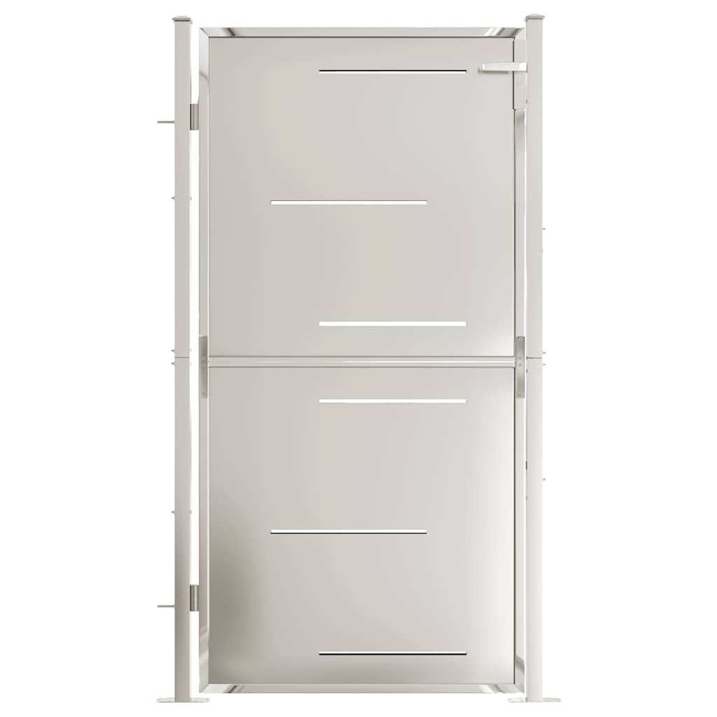 Puutarhan Portti 100X175 Cm Ruostumaton Teräs