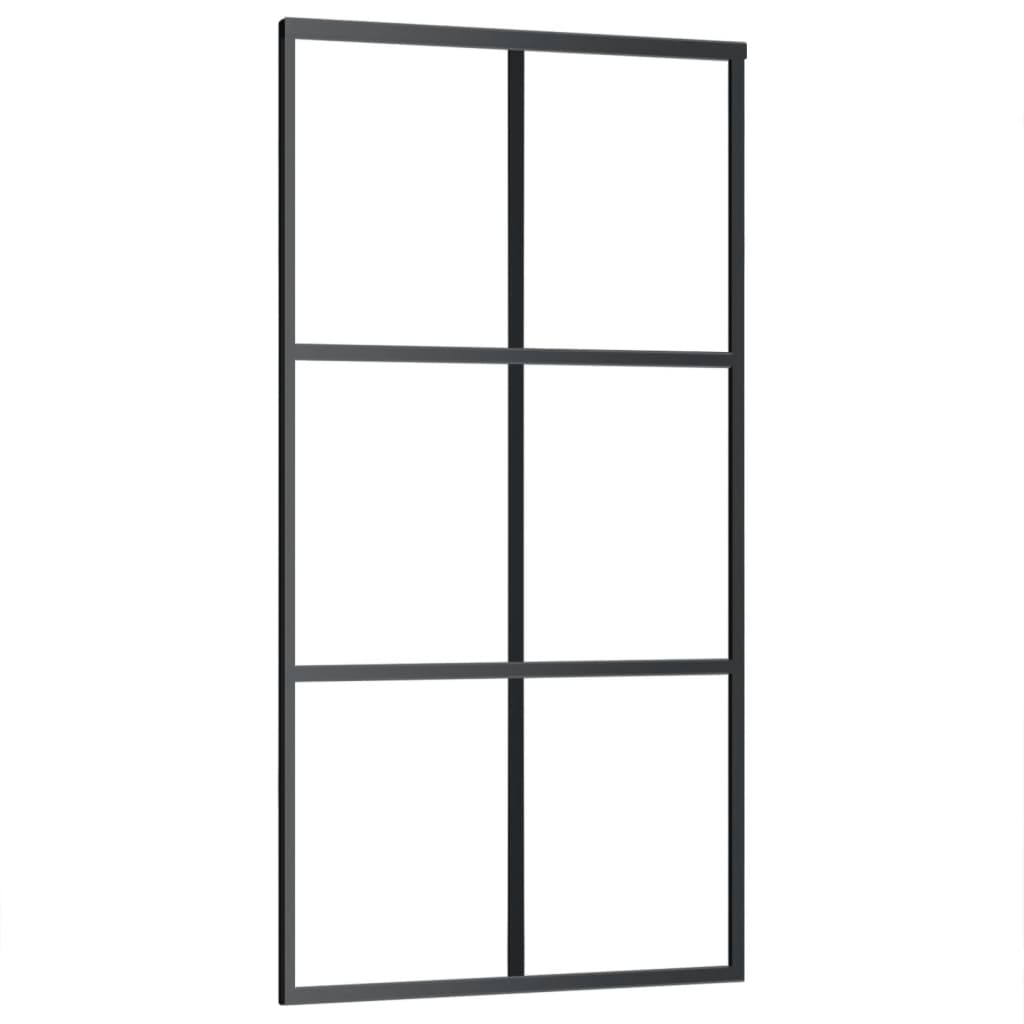 Liukuovi Asennustarvikkeilla Esg Lasi Ja Alumiini 102X205 Cm