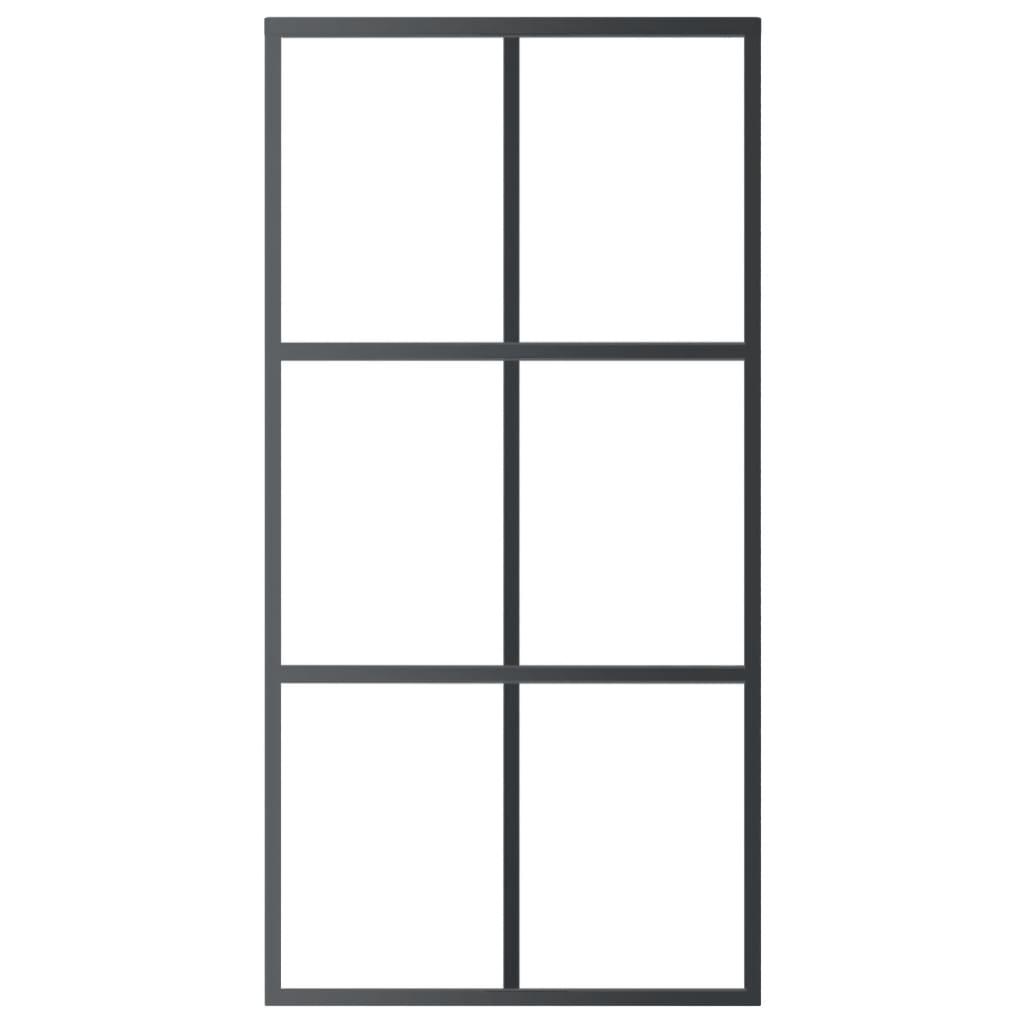 Liukuovi Asennustarvikkeilla Esg Lasi Ja Alumiini 102X205 Cm