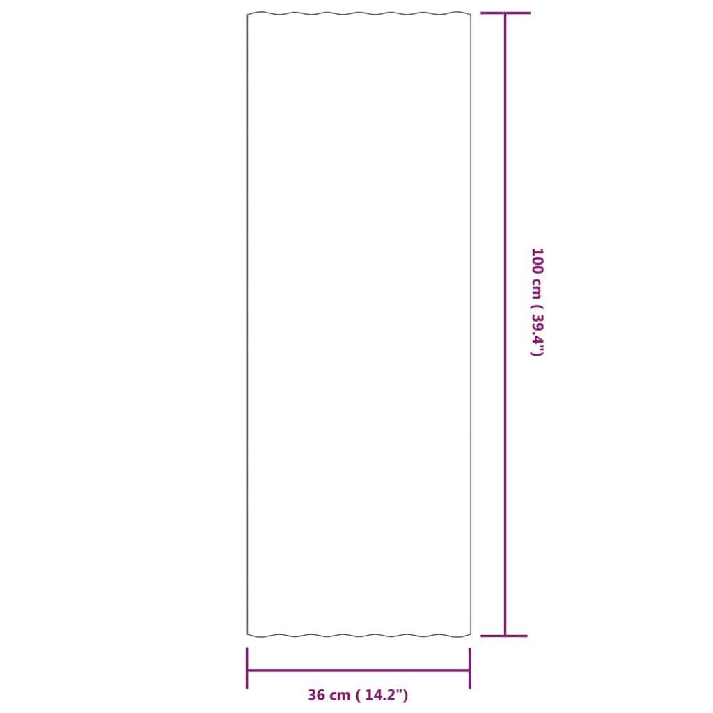 Kattopaneeli 12 Kpl Jauhemaalattu Teräs Hopea 100X36 Cm