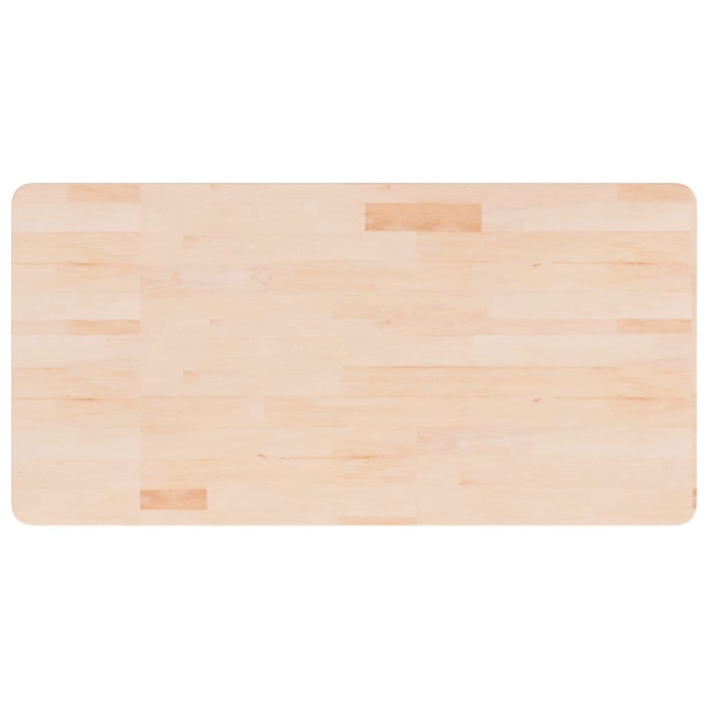 Kylpyhuoneen Työtaso 100X50X1,5 Cm Käsittelemätön Täysi Puu