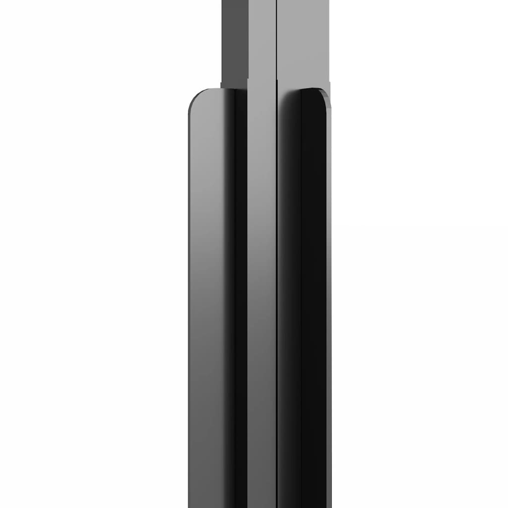 Suihkukaappi Puolihuurrettu Esg 80X80X180 Cm Musta