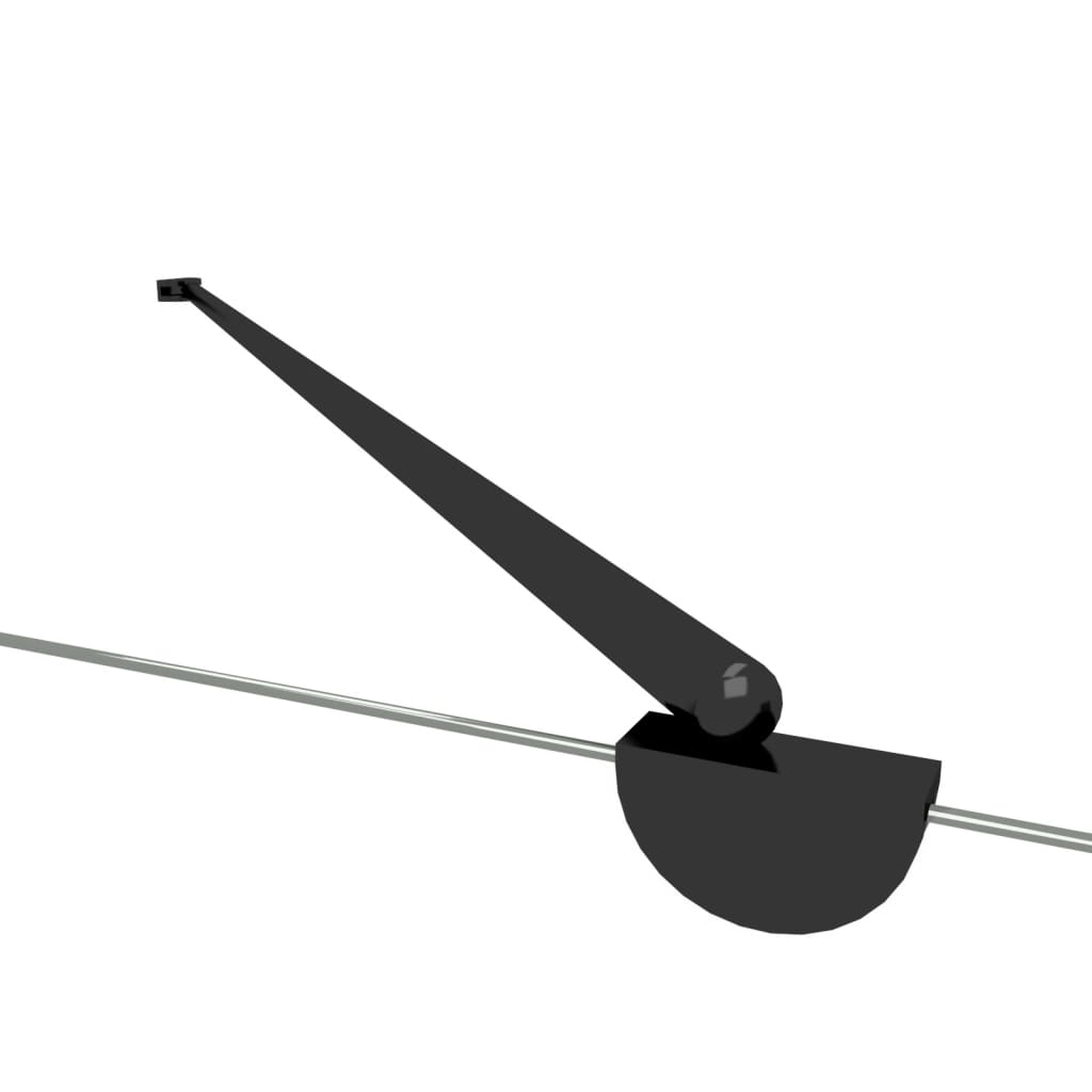 Suihkuseinä Raidallinen 120X68X130 Cm Karkaistu Lasi