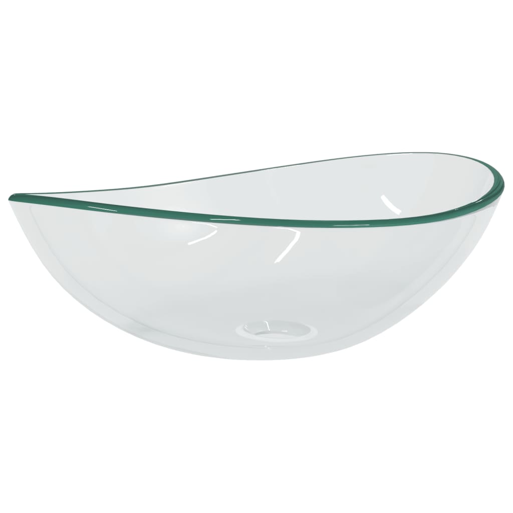 Pesuallas Karkaistu Lasi 54,5X35X15,5 Cm Läpikuultava