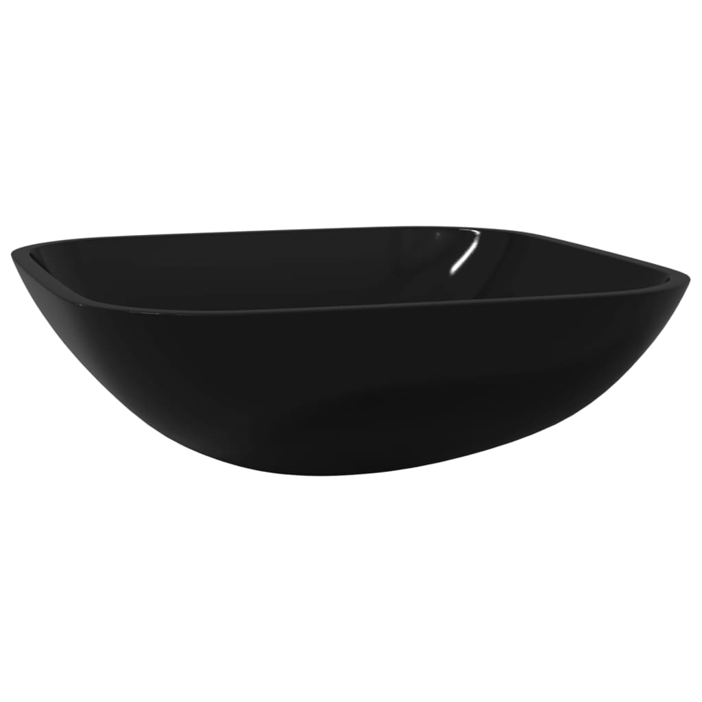 Pesuallas Lasi 42X42X14 Cm Musta