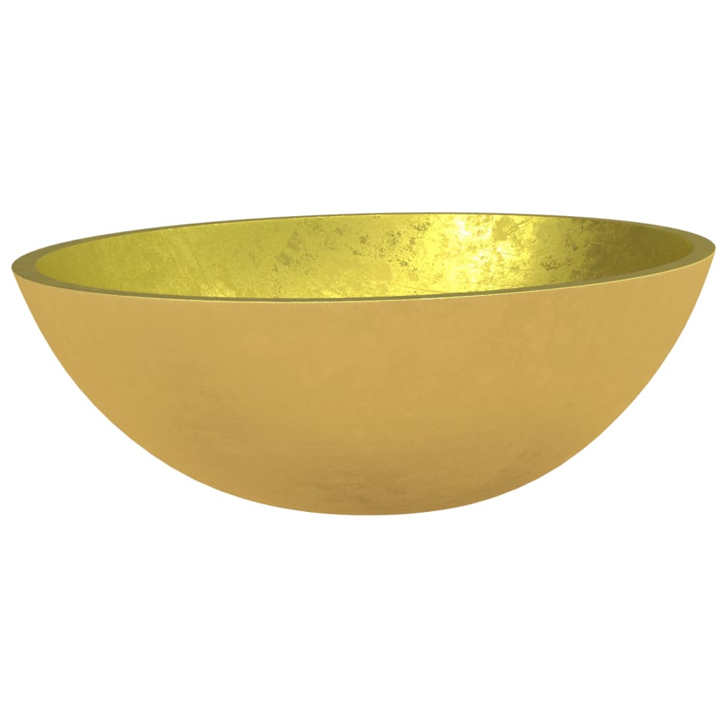 Pesuallas Lasi 50X37X14 Cm Kulta