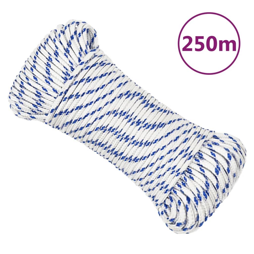 Veneköysi Valkoinen 5 Mm 250 M Polypropeeni
