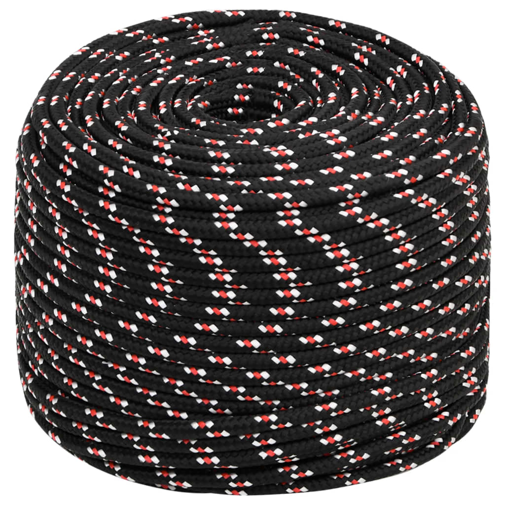 Veneköysi Musta 10 Mm 25 M Polypropeeni