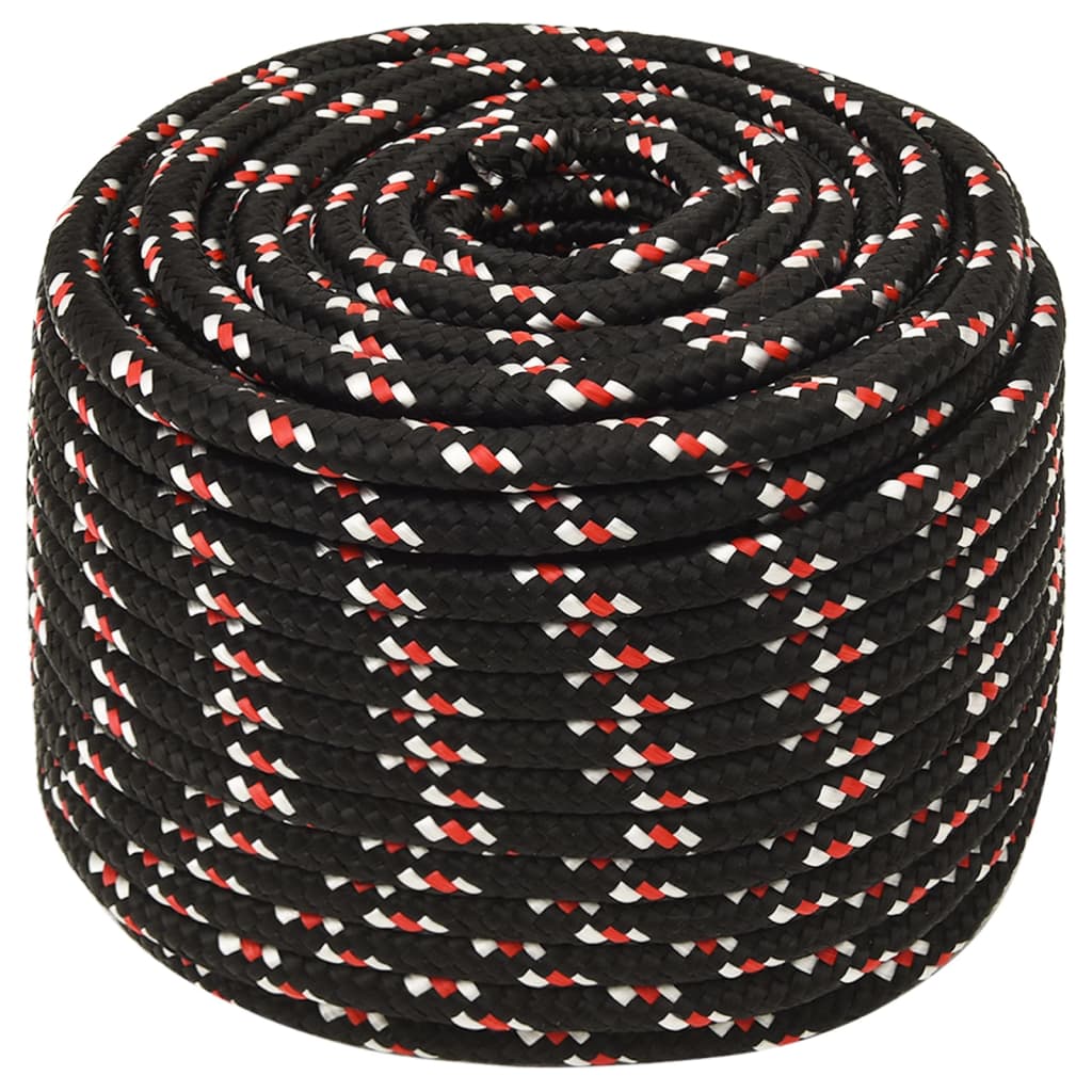 Veneköysi Musta 12 Mm 25 M Polypropeeni