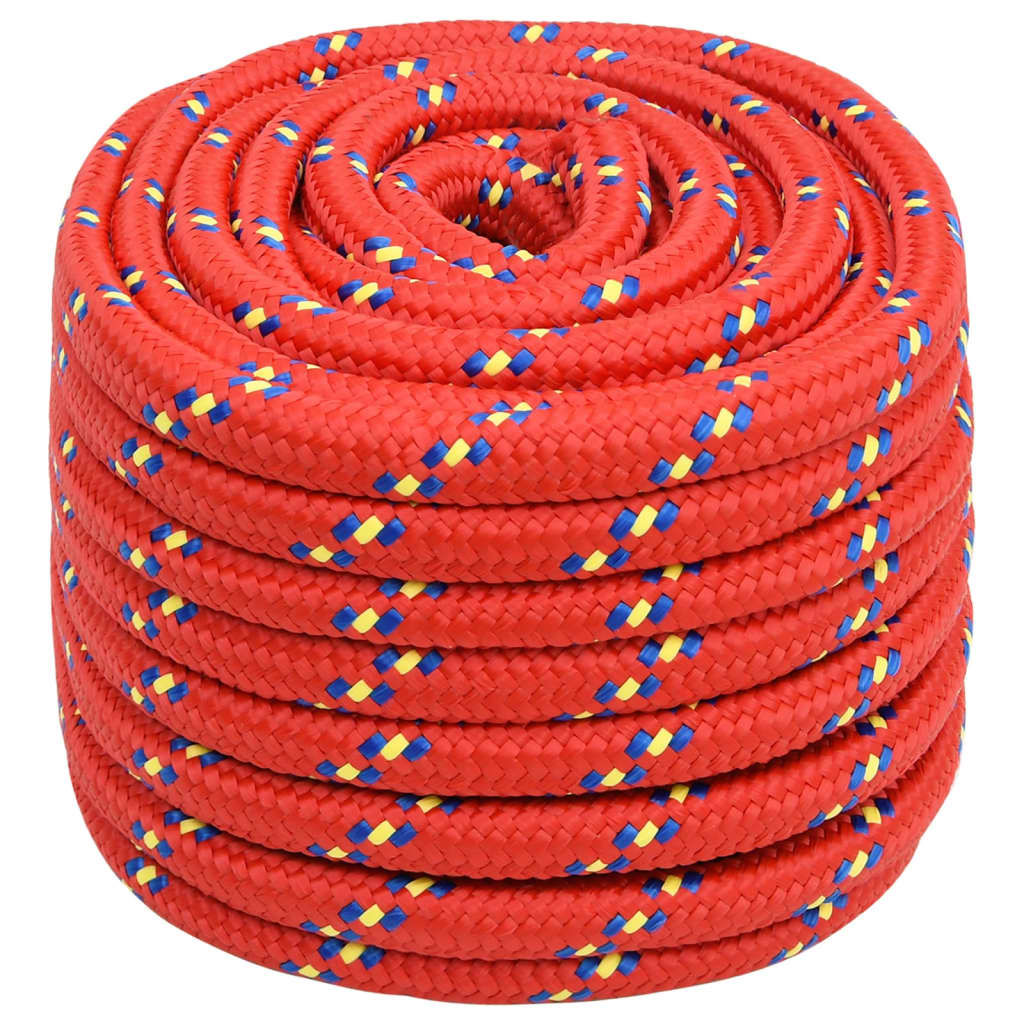 Veneköysi Punainen 20 Mm 50 M Polypropeeni