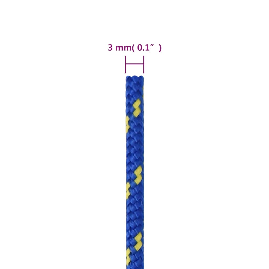Veneköysi Sininen 2 Mm 25 M Polypropeeni