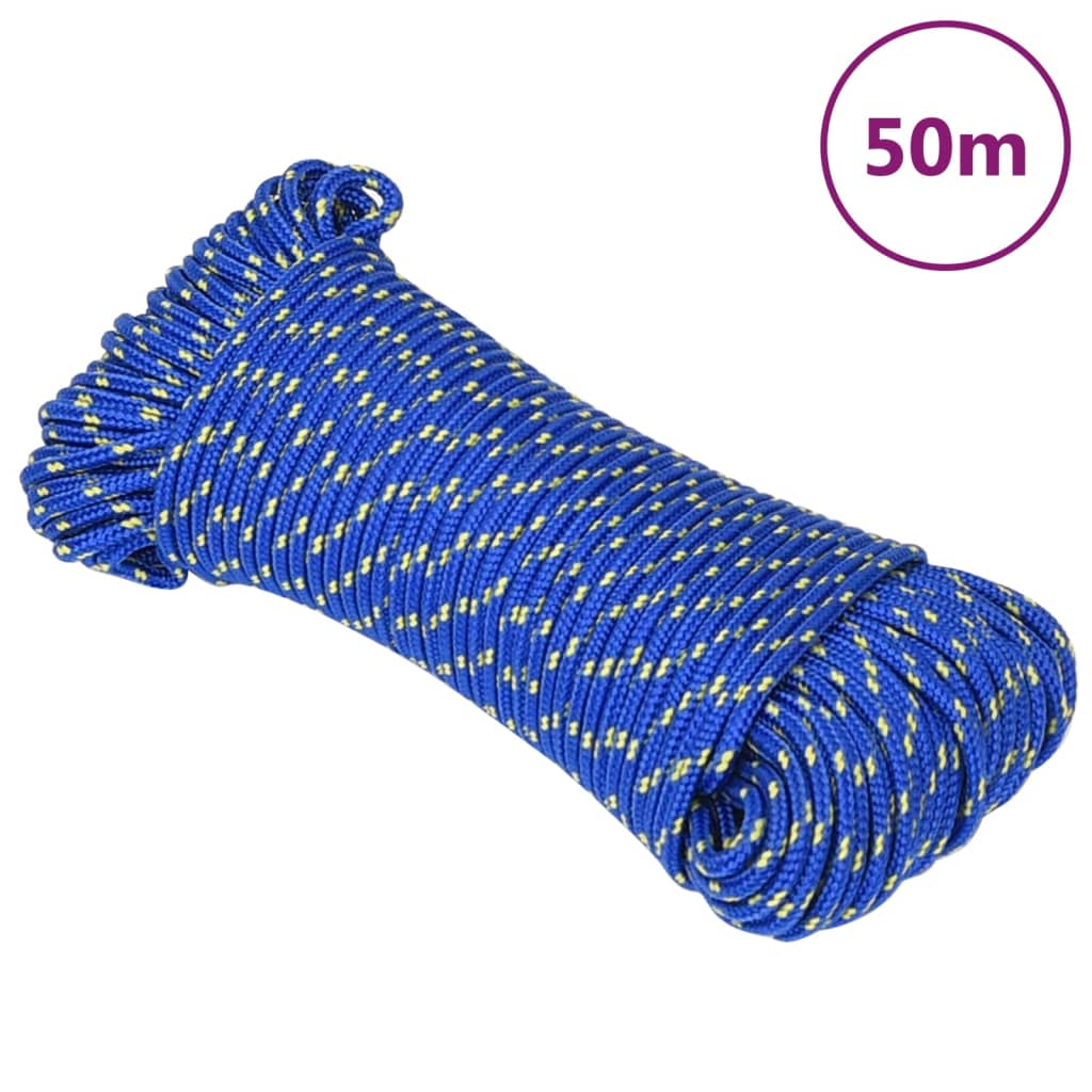 Veneköysi Sininen 3 Mm 50 M Polypropeeni