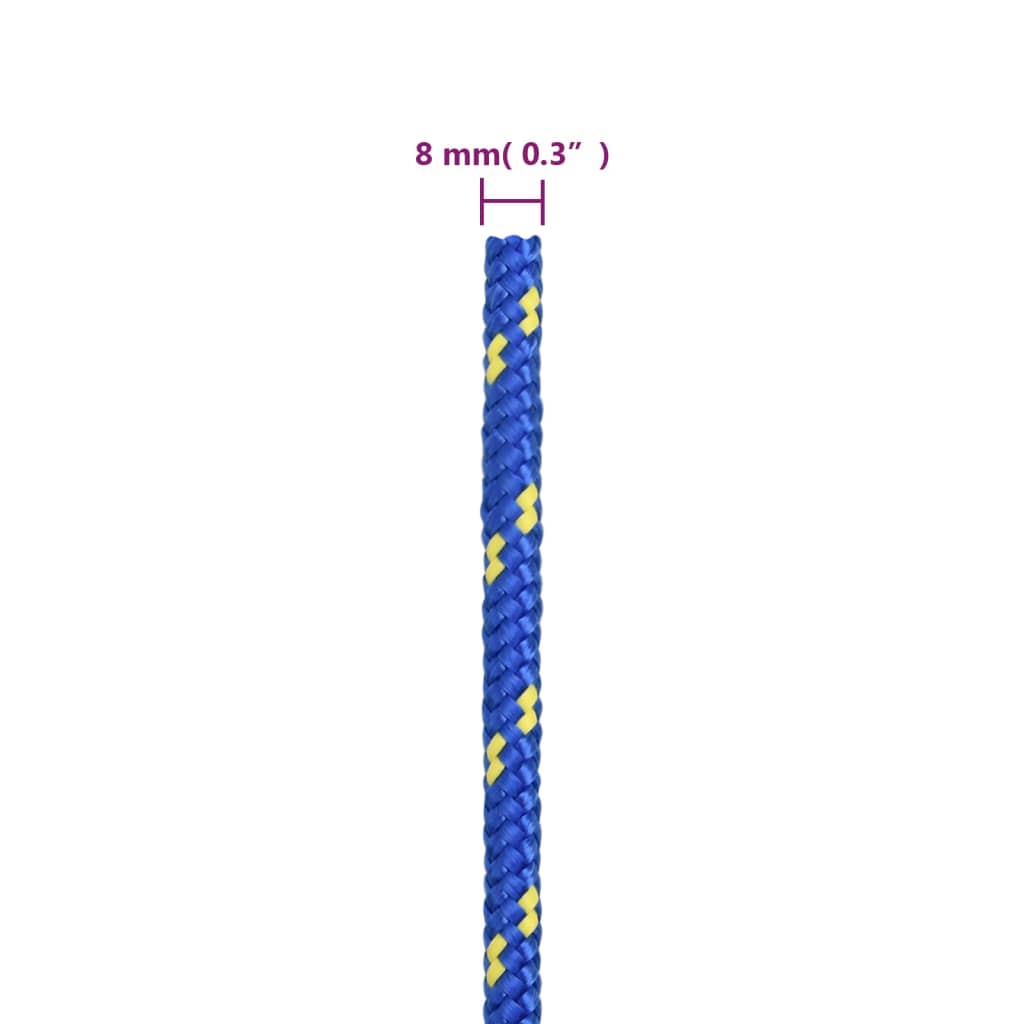 Veneköysi Sininen 8 Mm 25 M Polypropeeni