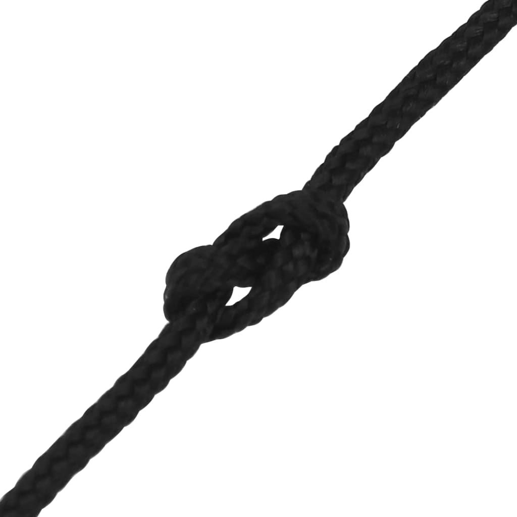 Veneköysi Täysmusta 4 Mm 100 M Polypropeeni