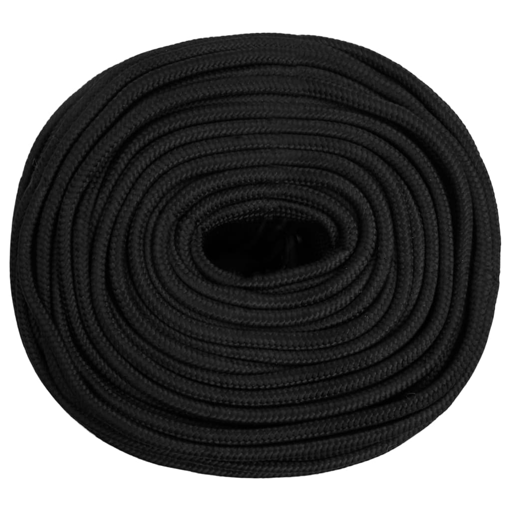 Veneköysi Täysmusta 10 Mm 500 M Polypropeeni