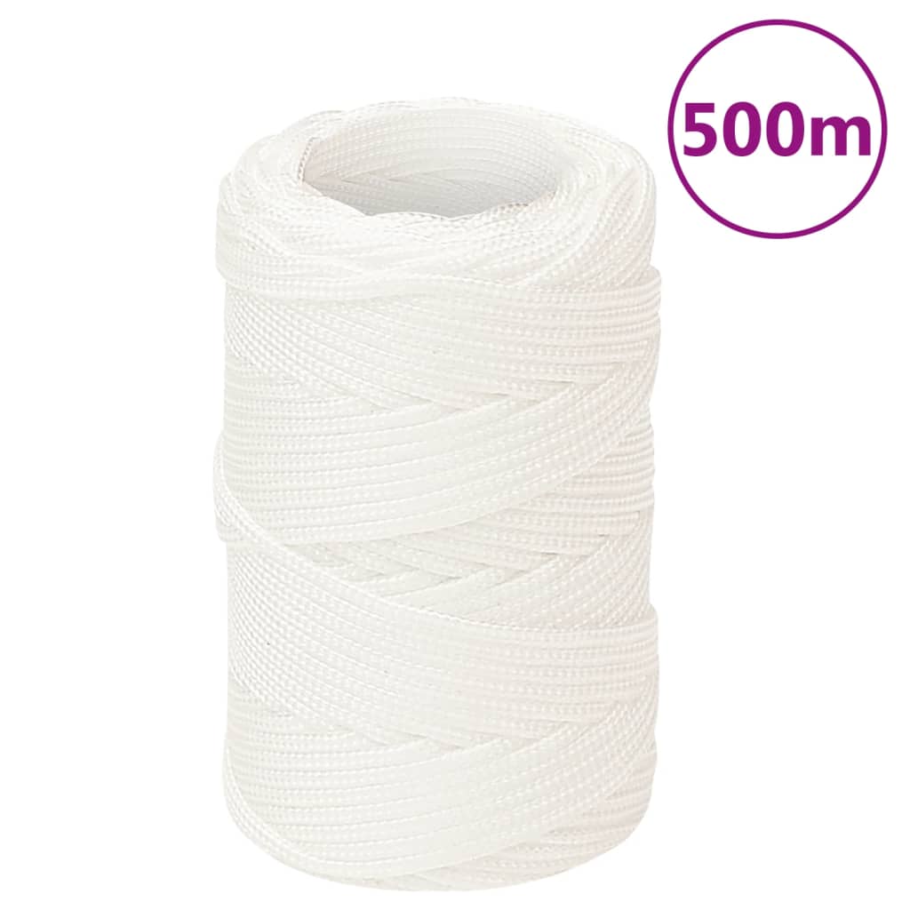 Veneköysi Täysvalkoinen 2 Mm 500 M Polypropeeni