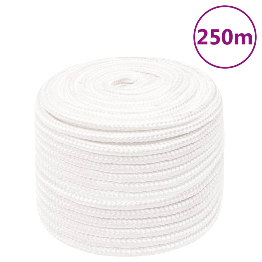Veneköysi Täysvalkoinen 12 Mm 250 M Polypropeeni