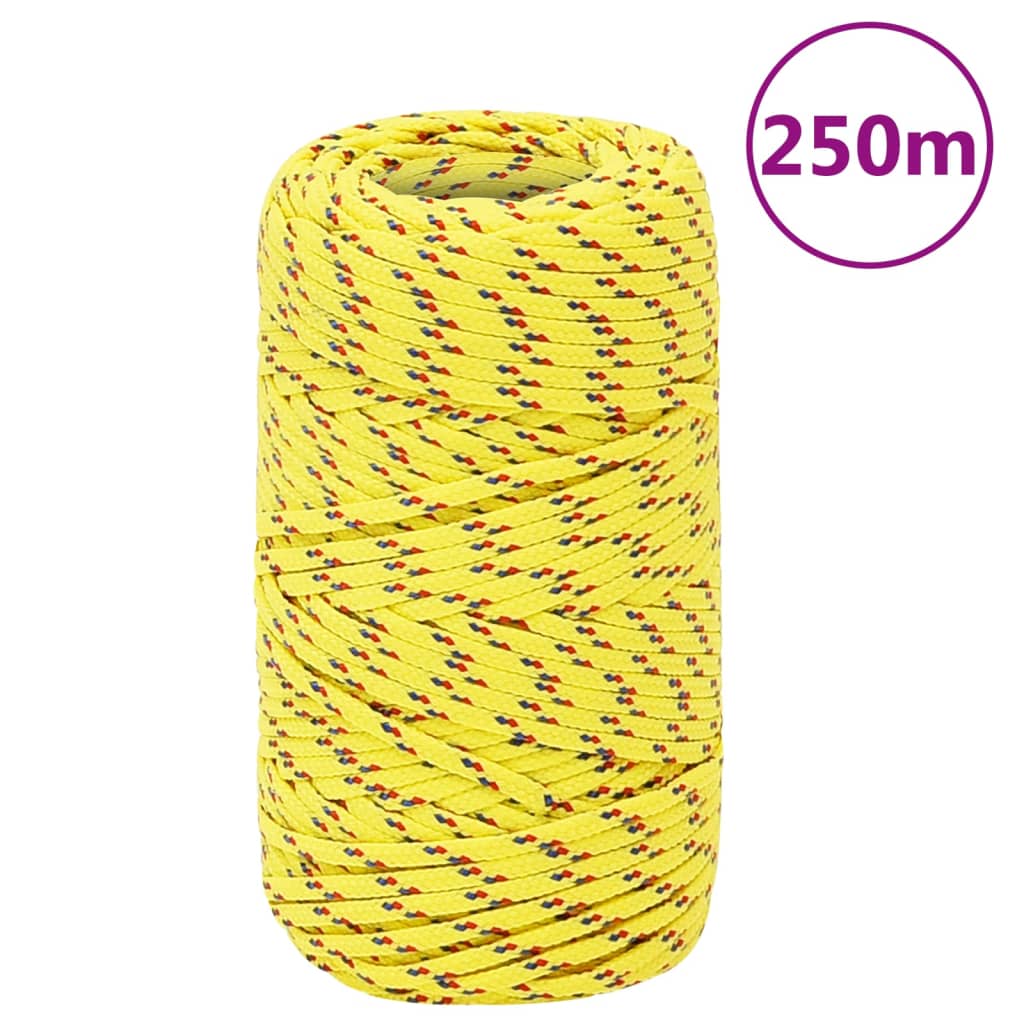 Veneköysi Keltainen 2 Mm 250 M Polypropeeni