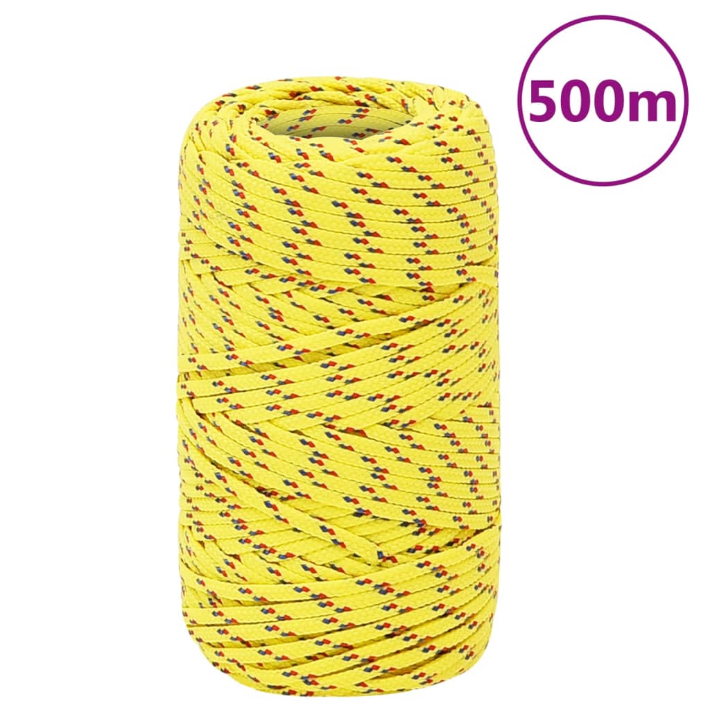 Veneköysi Keltainen 2 Mm 500 M Polypropeeni