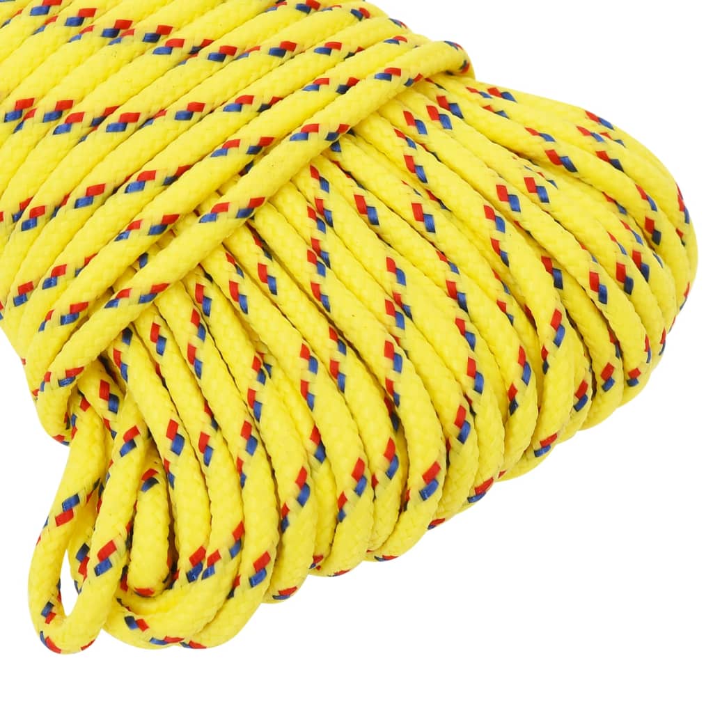 Veneköysi Keltainen 4 Mm 50 M Polypropeeni