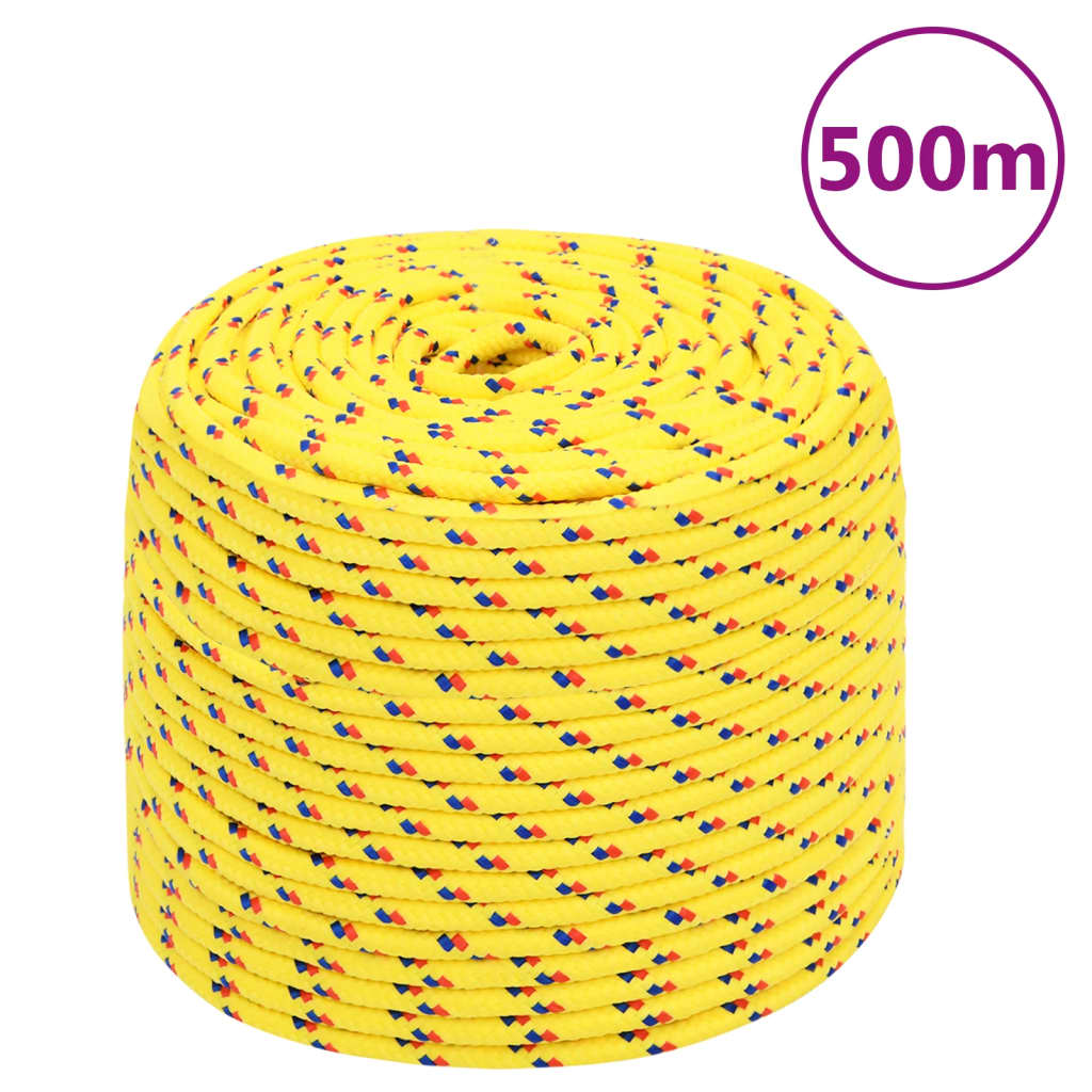 Veneköysi Keltainen 10 Mm 500 M Polypropeeni