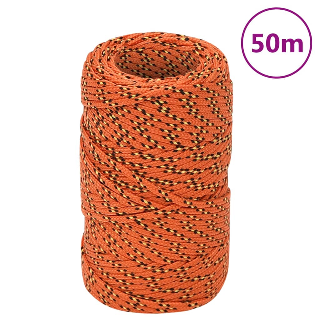 Veneköysi Oranssi 2 Mm 50 M Polypropeeni