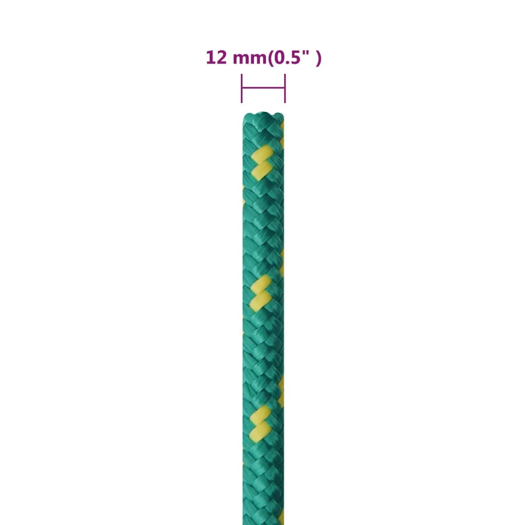 Veneköysi Vihreä 12 Mm 250 M Polypropeeni