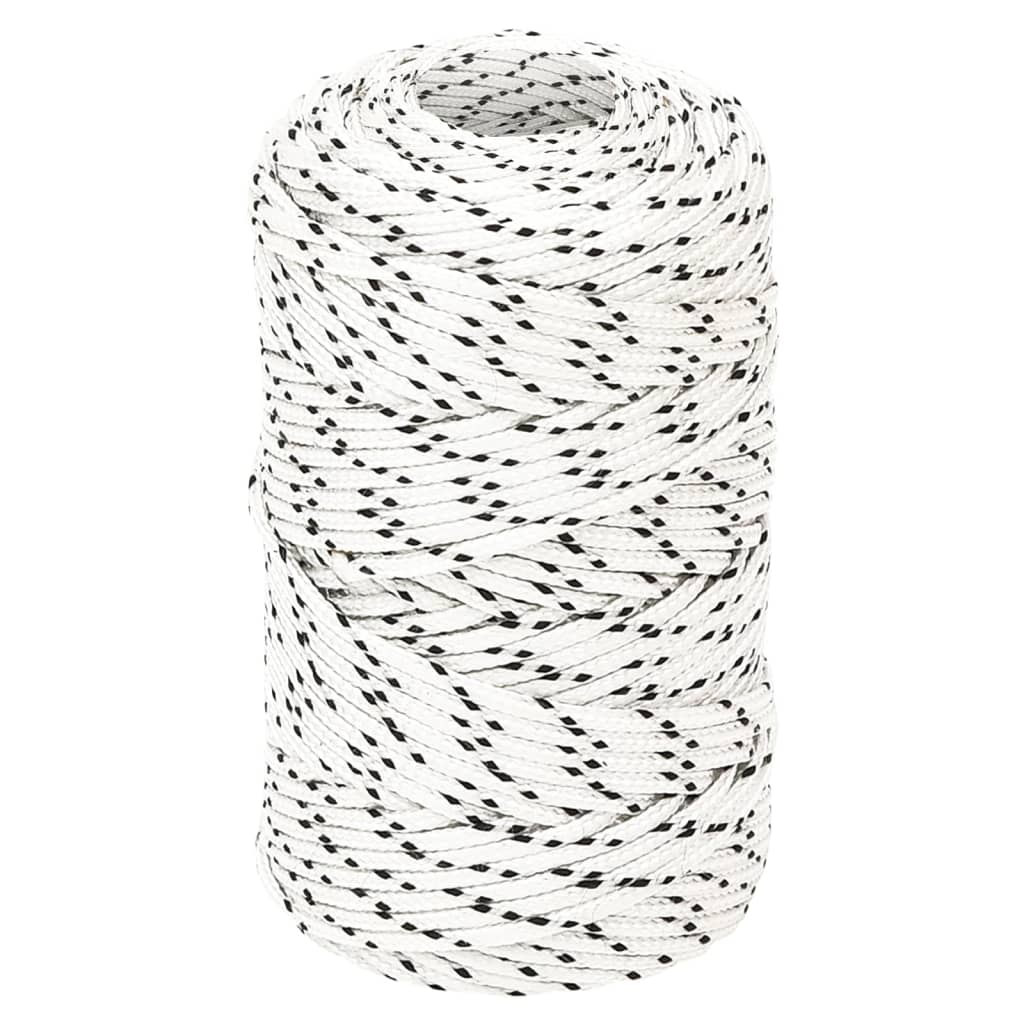 Punottu Veneköysi Valkoinen 2 Mm X 250 M Polyesteri