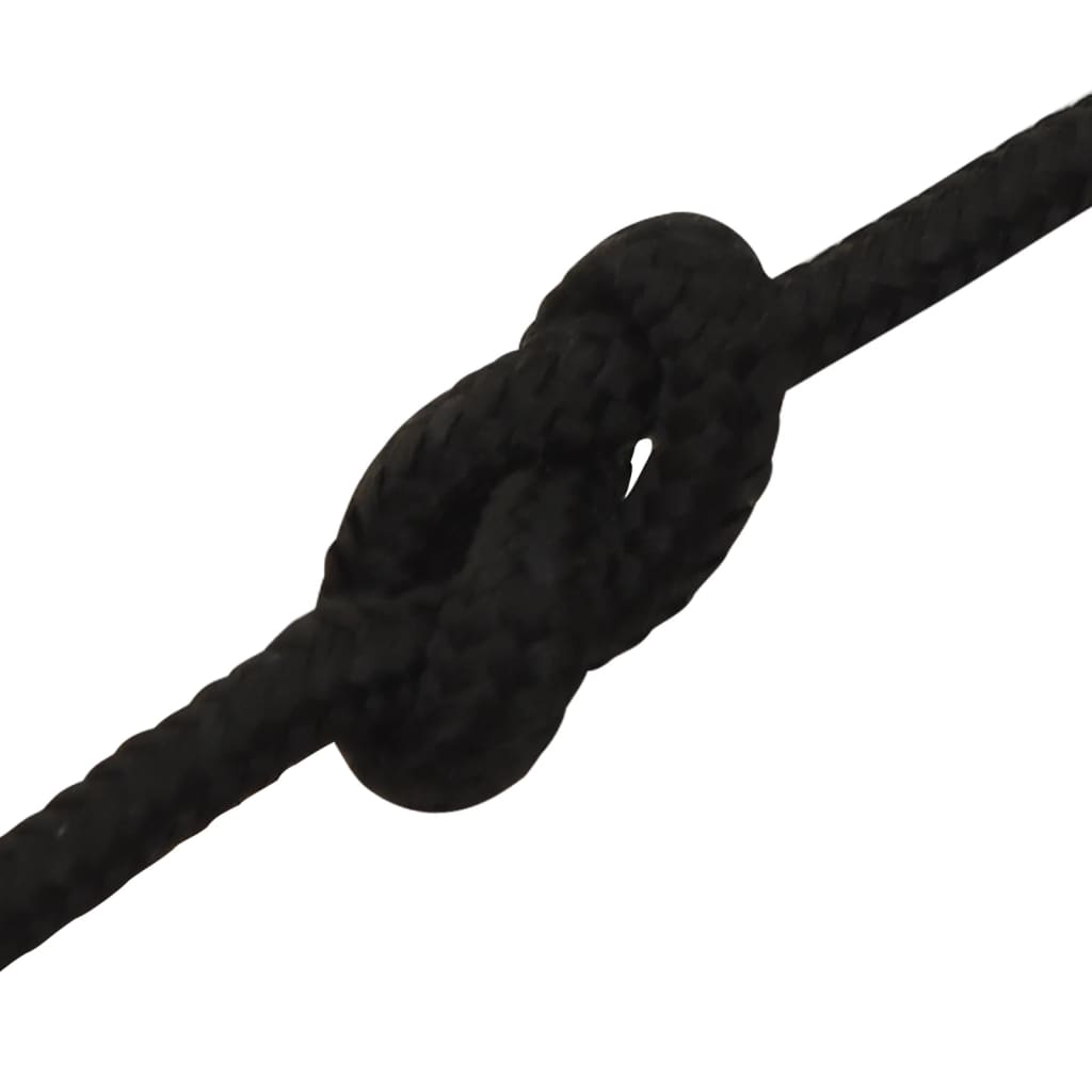 Työköysi Musta 5 Mm 100 M Polyesteri