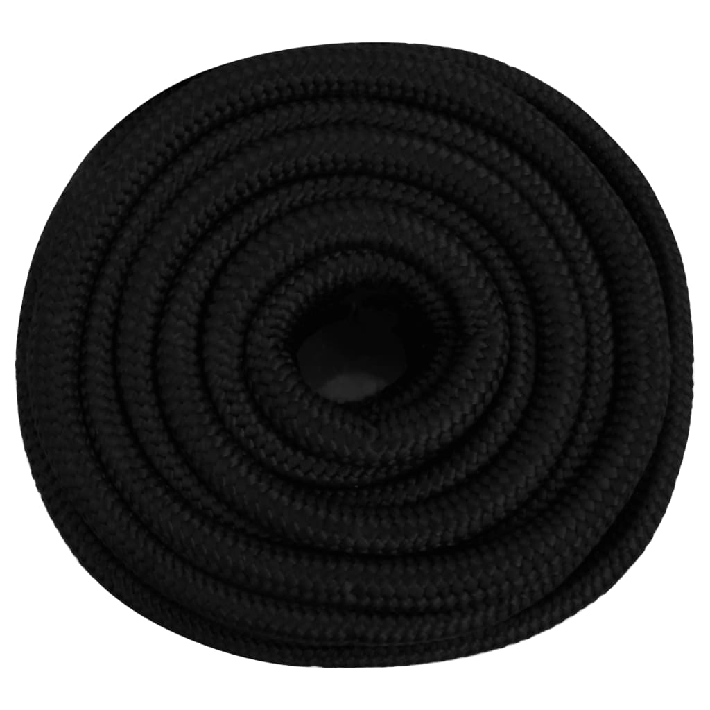 Työköysi Musta 20 Mm 50 M Polyesteri