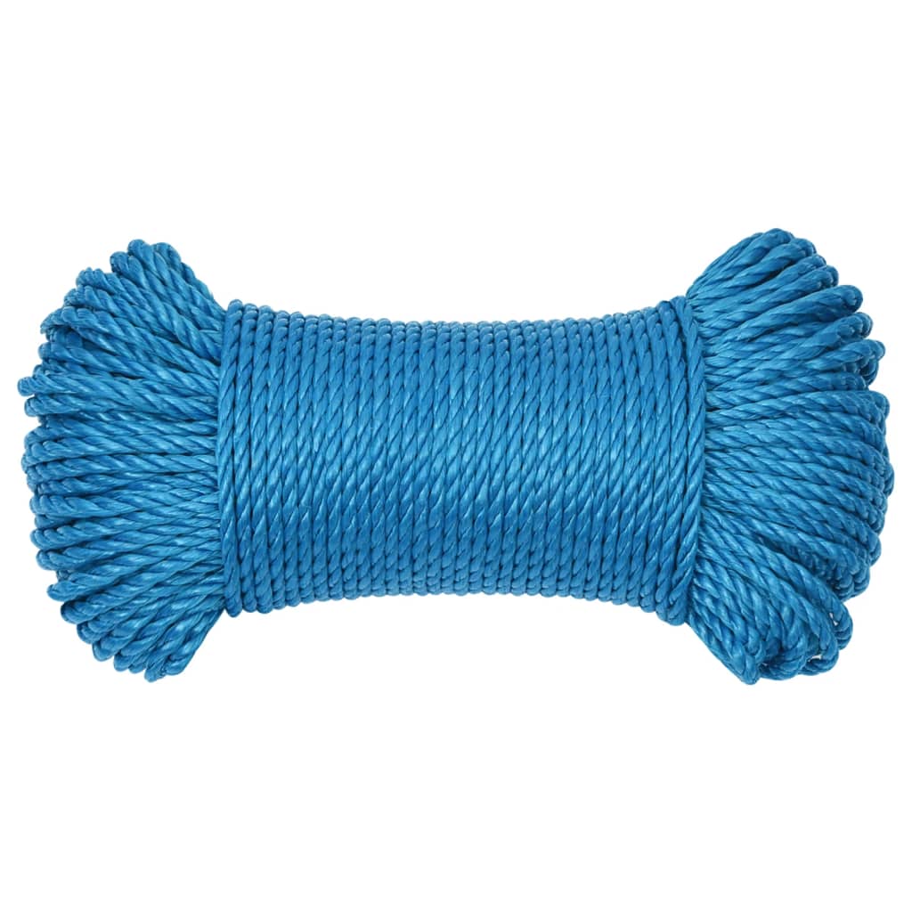 Työköysi Sininen 3 Mm 25 M Polypropeeni