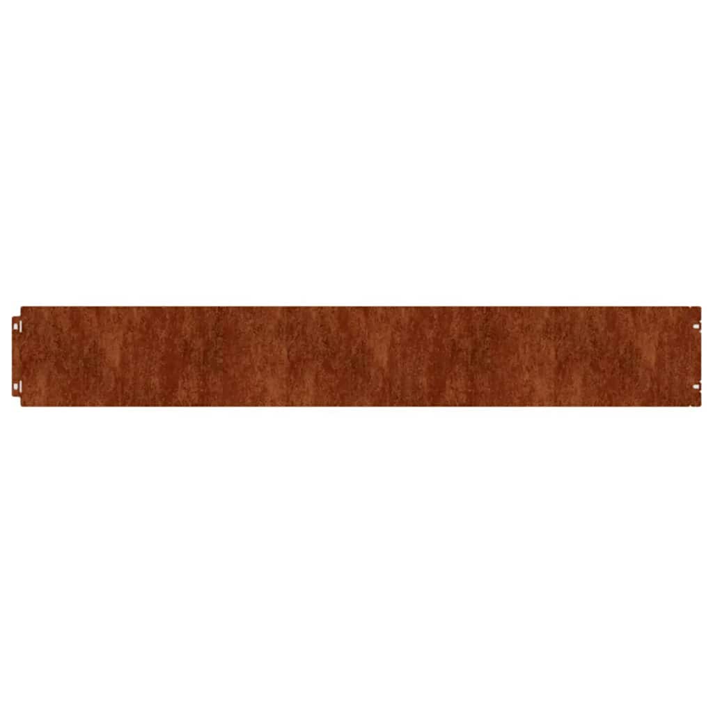 Nurmikonreunukset 50 Kpl 15X103 Cm Joustava Corten-Teräs