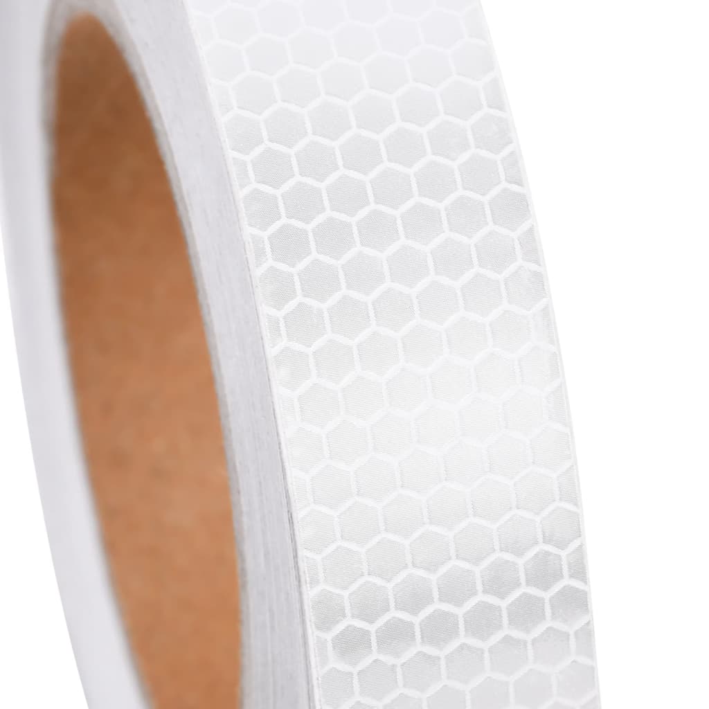 Heijastinteippi Valkoinen 2,5 Cmx20 M Pvc