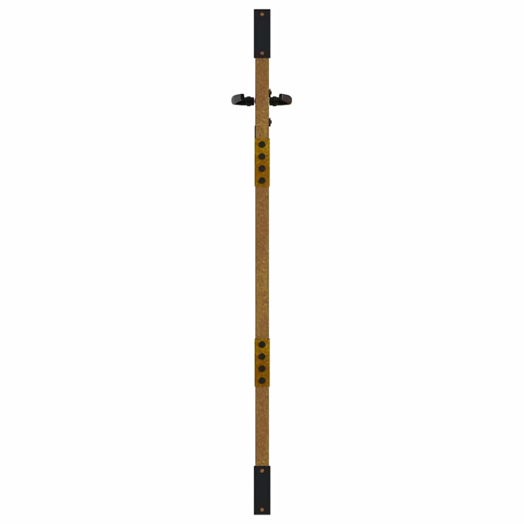 Puutarhaportti 85X125 Cm Corten-Teräs Bambukuvio