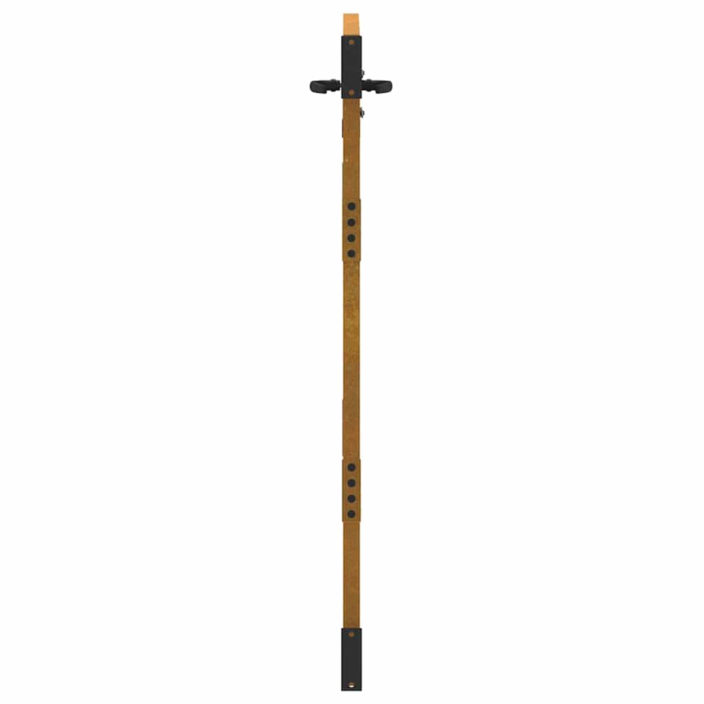 Puutarhaportti 85X125 Cm Corten-Teräs