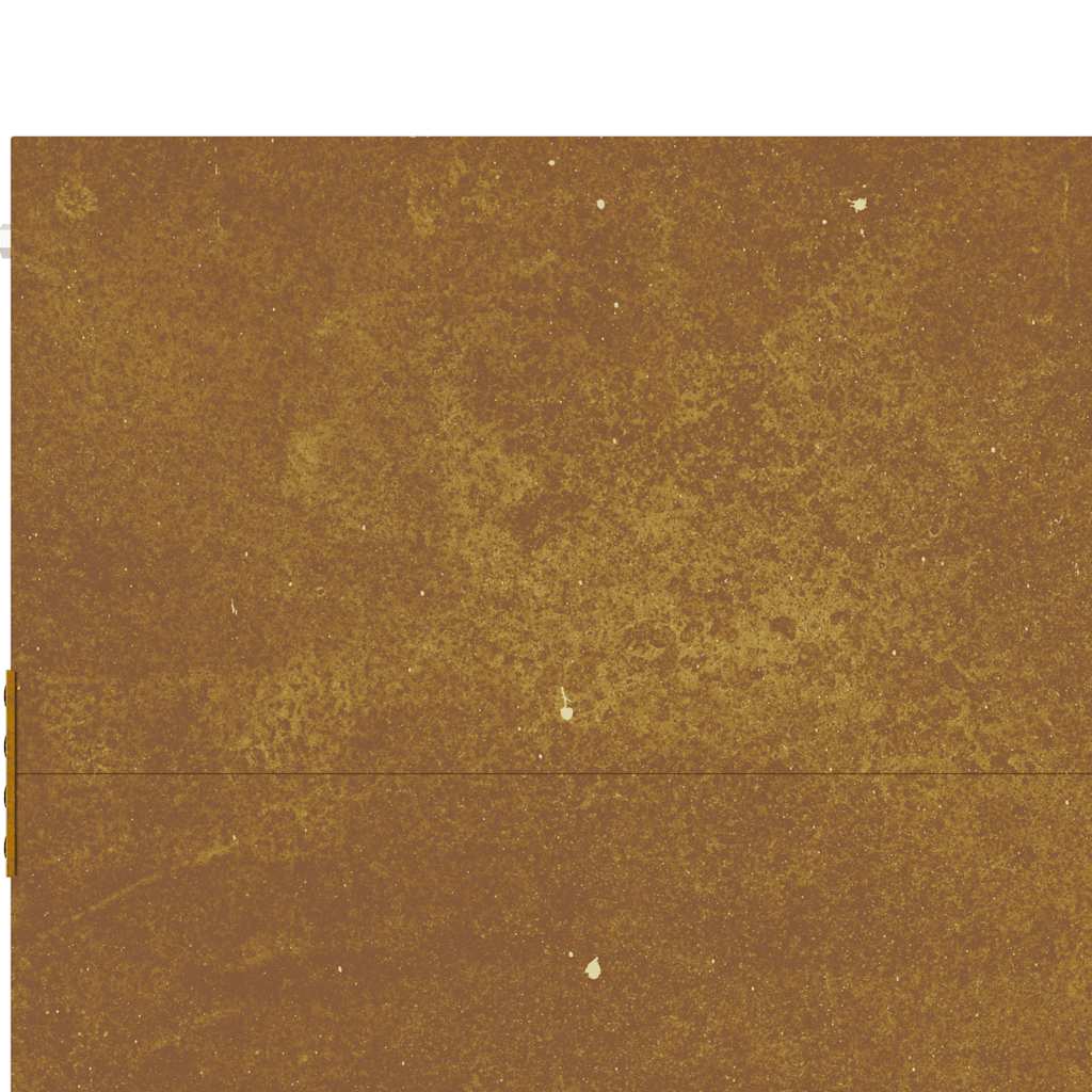 Puutarhaportti 85X200 Cm Corten-Teräs