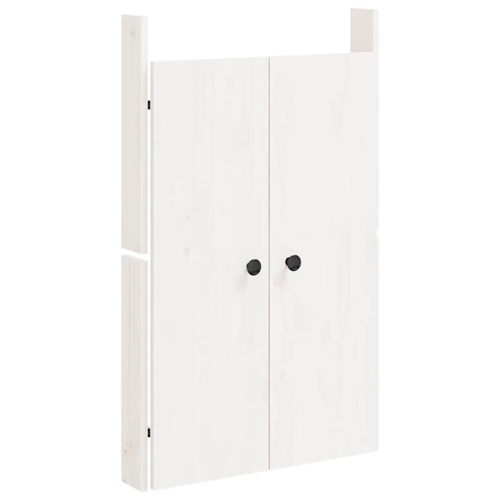 Ulkokeittiökaapin Ovet Meppel Valkoinen 50X9X82 Cm Täysi Mänty