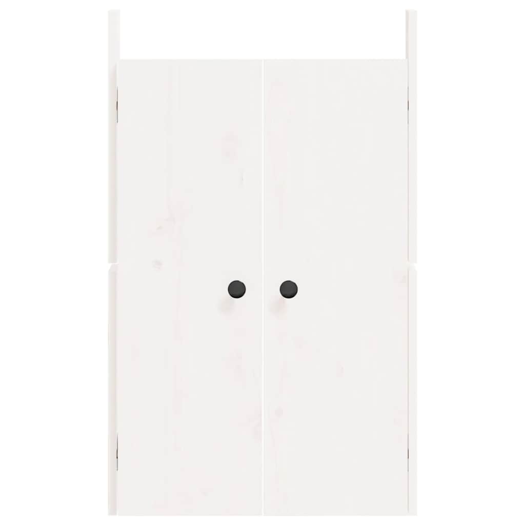 Ulkokeittiökaapin Ovet Meppel Valkoinen 50X9X82 Cm Täysi Mänty