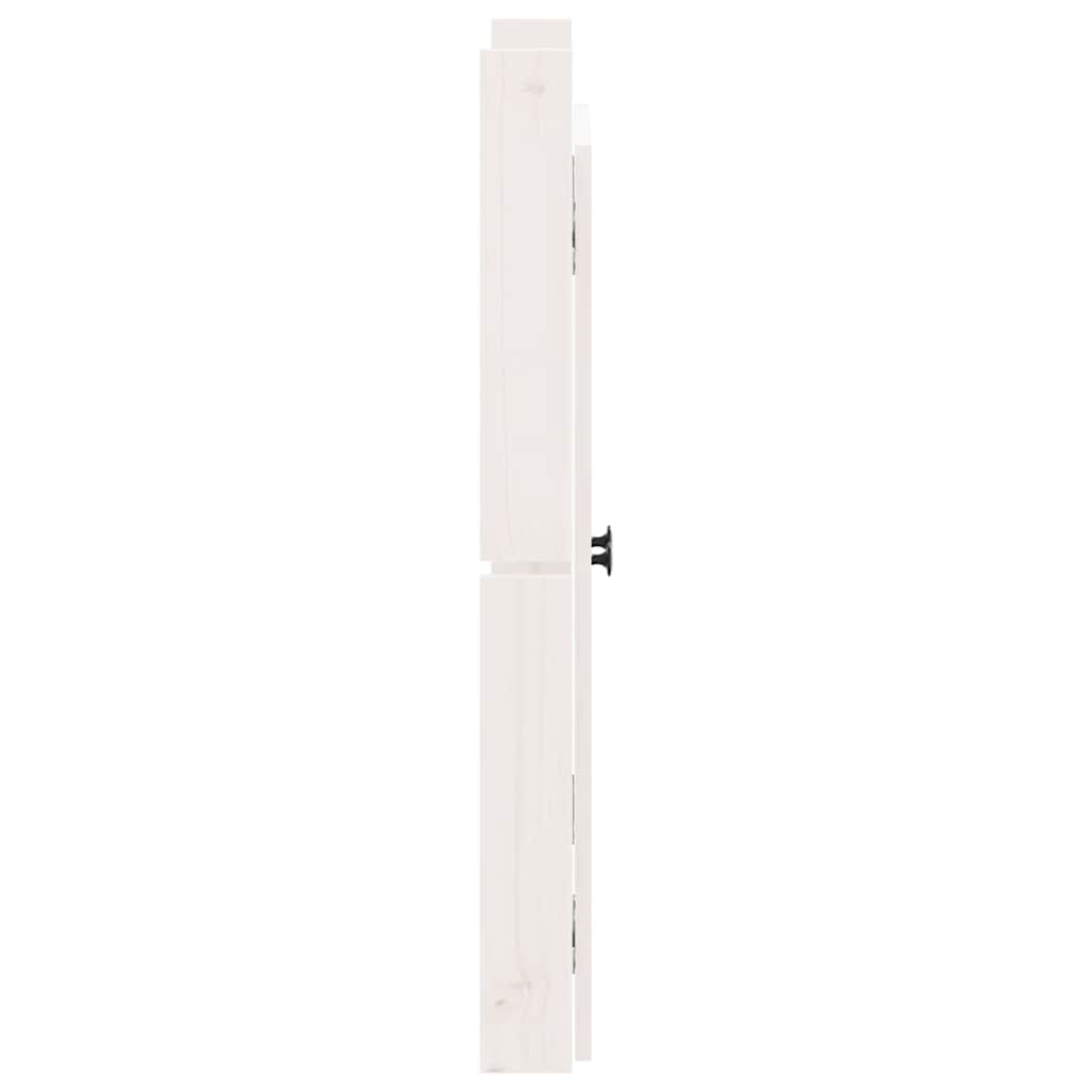 Ulkokeittiökaapin Ovet Meppel Valkoinen 50X9X82 Cm Täysi Mänty