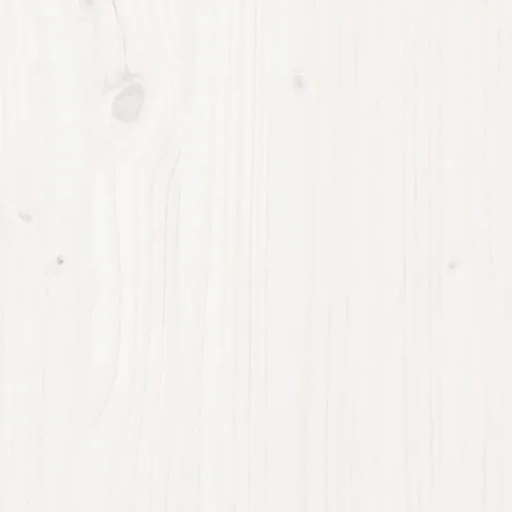 Työpenkki Valkoinen 180X50X80 Cm Täysi Mänty