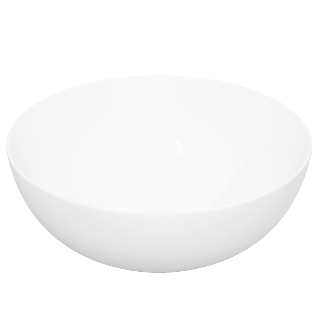 Pesuallas Valkoinen 36X15 Cm Keraaminen Pyöreä
