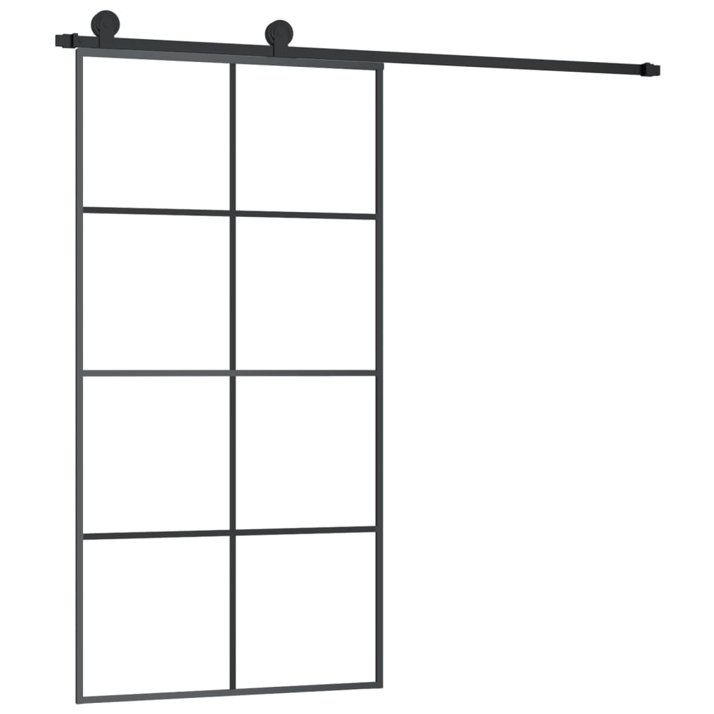 Liukuovi Asennustarvikkeilla 102,5X205 Cm Esg Lasi Ja Alumiini